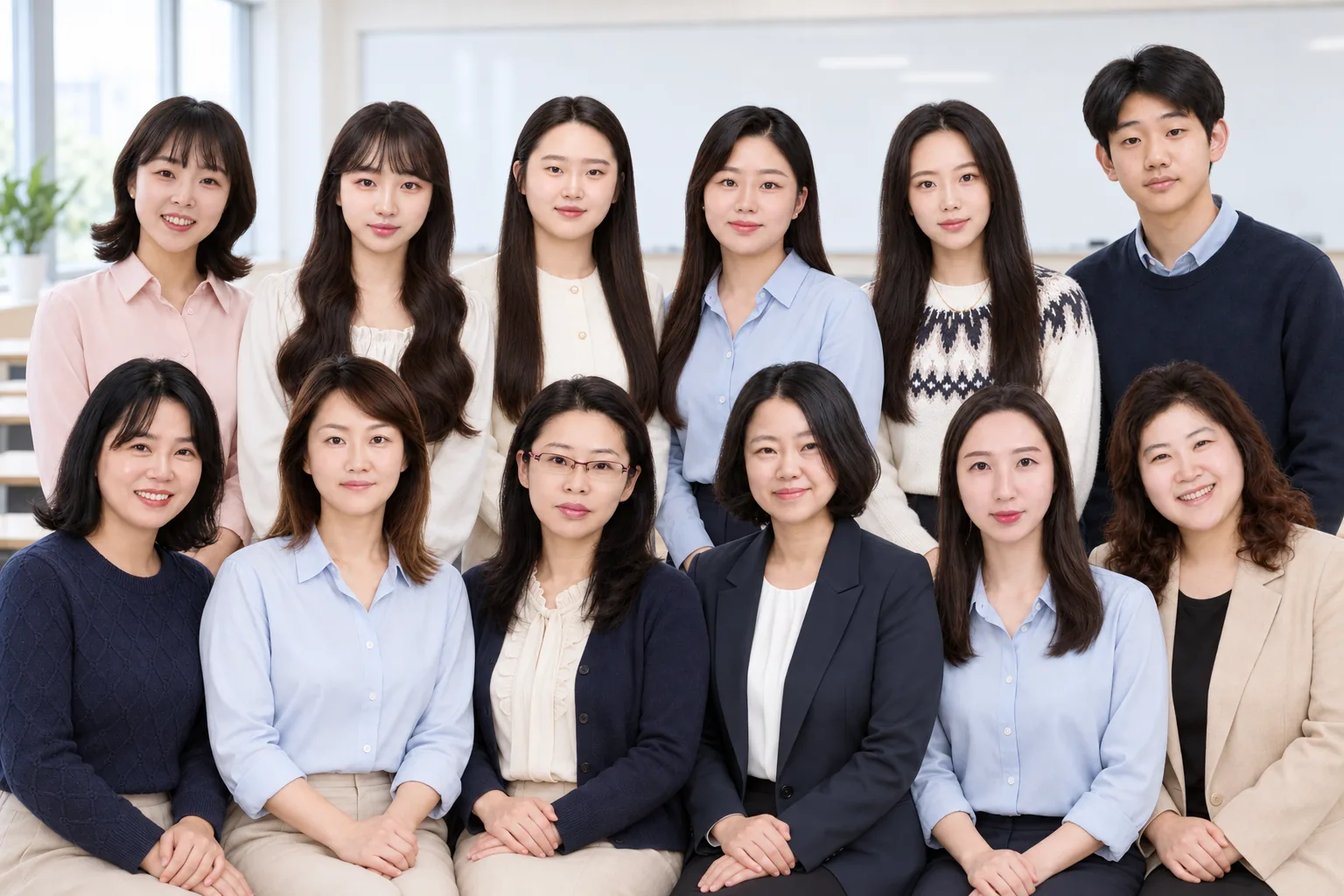 위드온교육 선생님들 단체 이미지